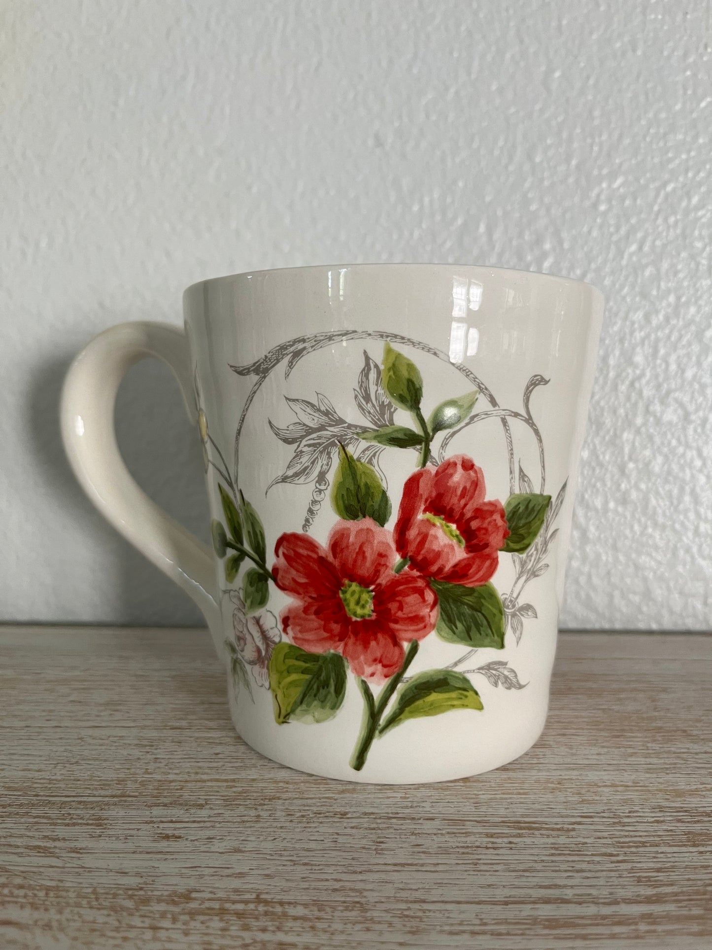 Maxcera Spring Time Ceramic Bunny Rabbit Mug