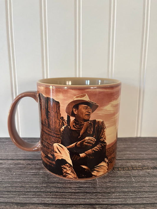 Vintage Cowboy Americans John Wayne ‘The Duke’ Mug by Vandor - 2005 Wayne Enterprises