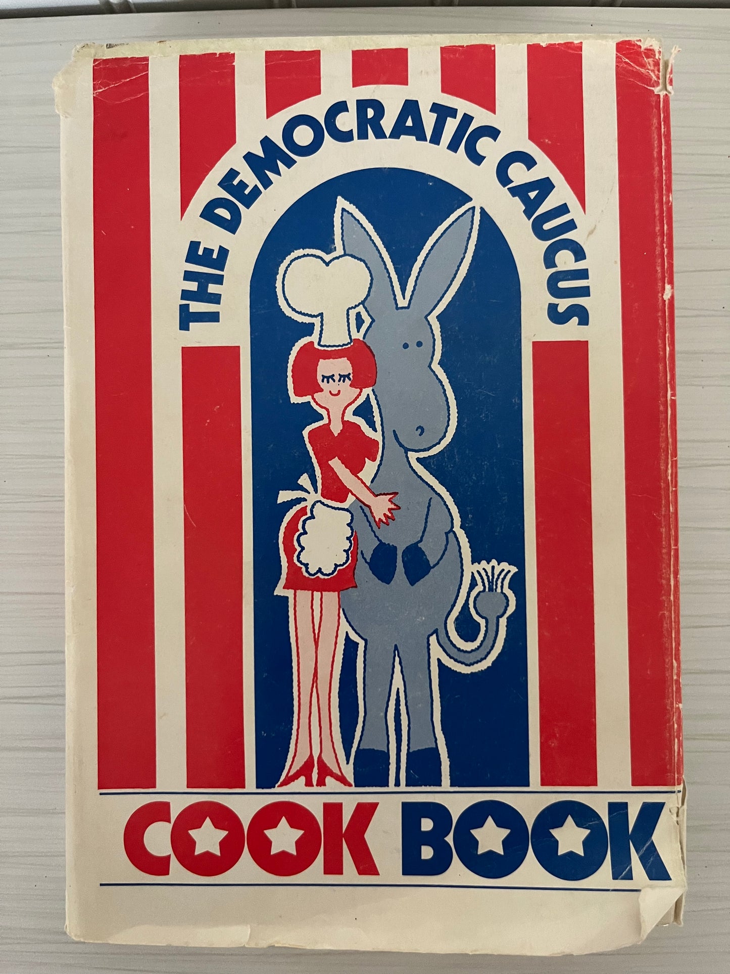 Vintage 1973 Democratic Caucus Cook Book - Democratic Women’s Club of Florida, Hardcover