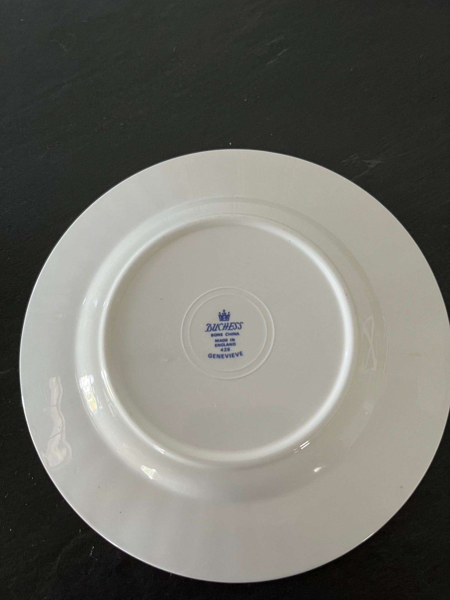 Vintage Blue and White Duchess Genevieve Bread and Butter Plate - 6.5 Inches