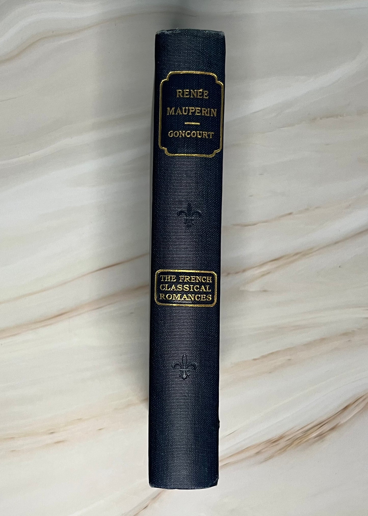 Timeless Elegance: Renée Mauperin by De Goncourt - Antique 1902 Edition - French Classical Romances Series - Blue Hardcover