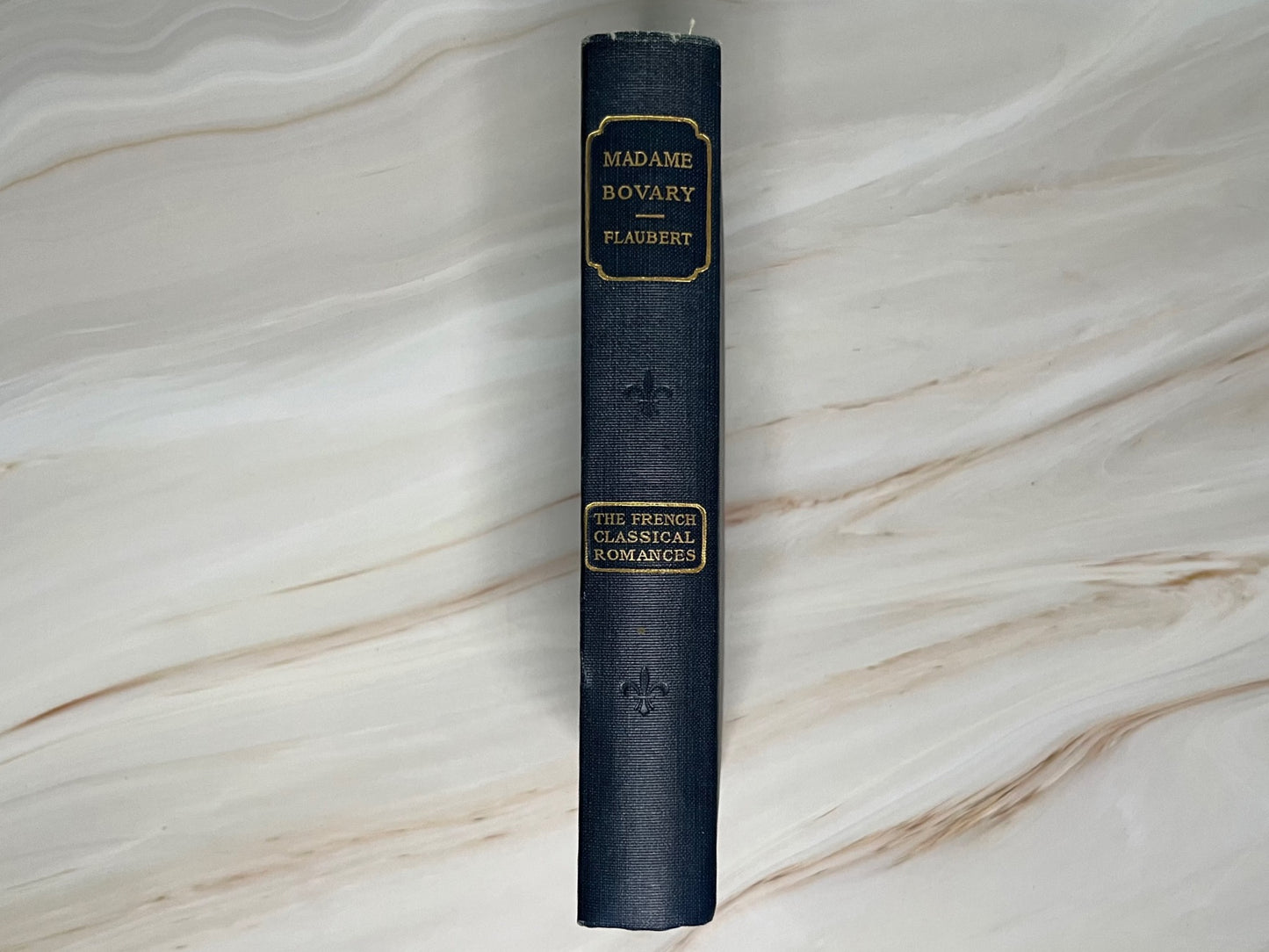 Rare 1902 Vintage Antique Edition of Madame Bovary by Flaubert - French Classical Romance