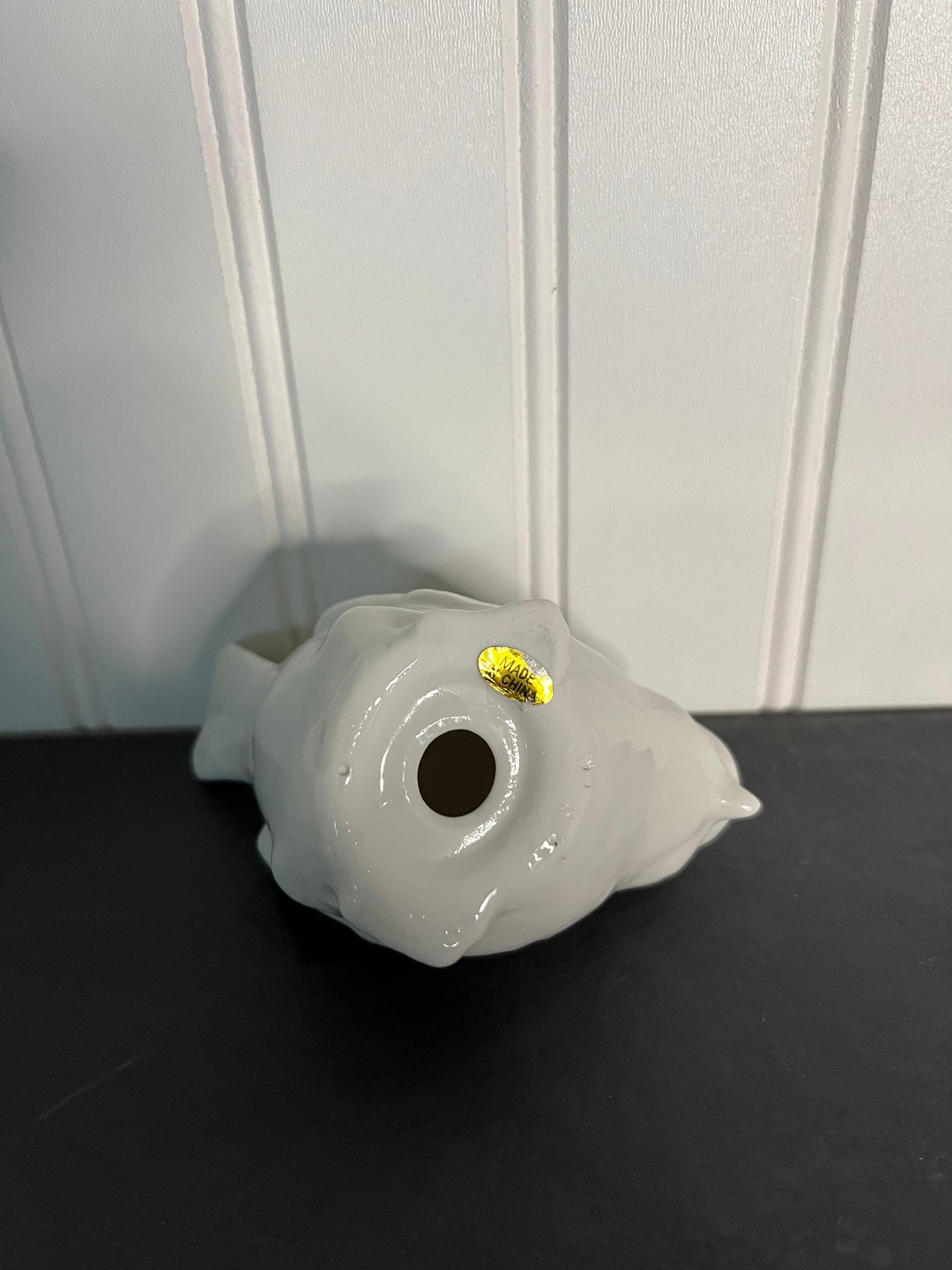 Cracker Barrel Ceramic White Bird Figurine - Charming Decorative Accent